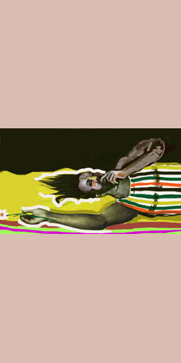 portraits, man, hands, neoexpressionism, contemporary art, expressionism, New York, painting, Nicholaas Chiao